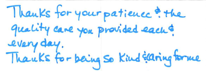 daycare thanks card -14 Daycare thanks card